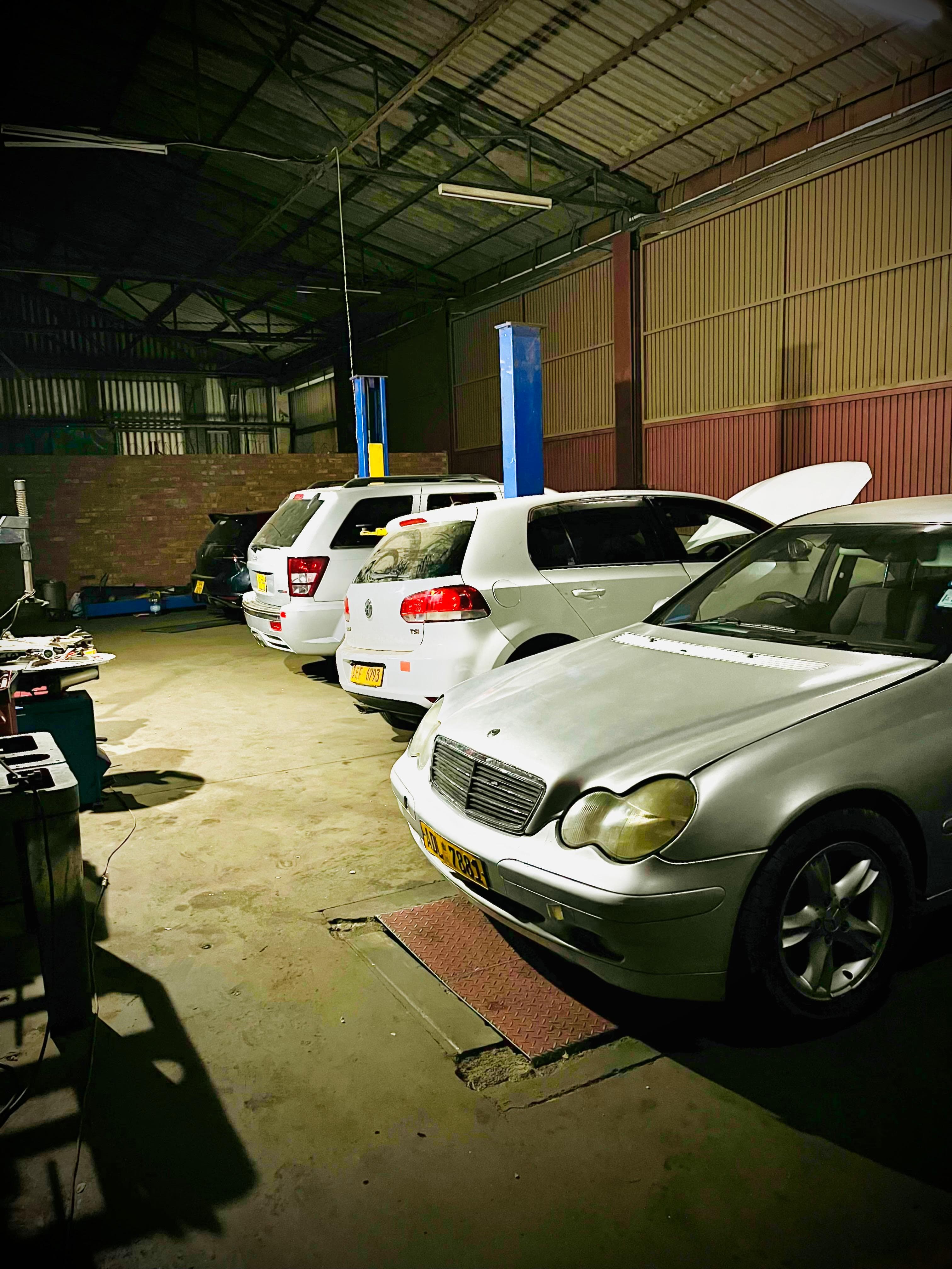Inside the Monos workshop, Bulawayo
